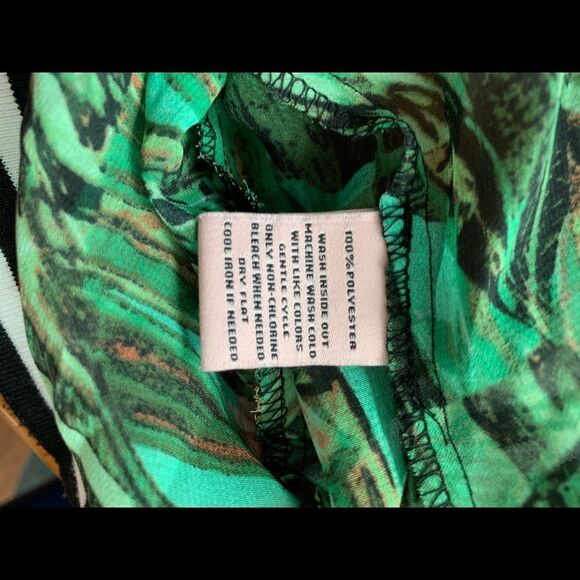 Juicey Couture tropical chiffon bomber jacket - Picture 5 of 5